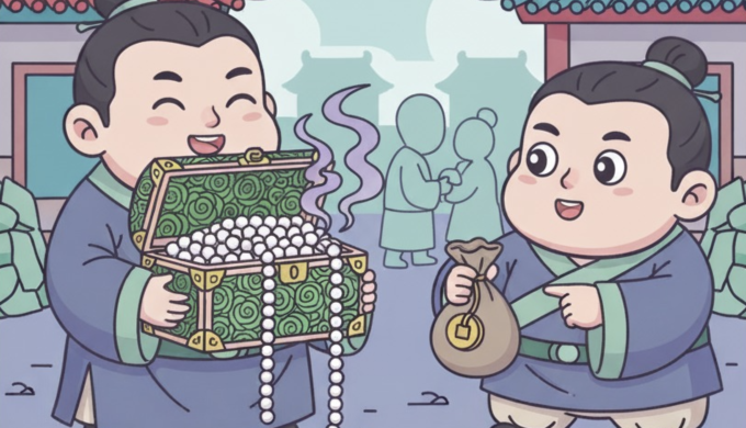 成語「買櫝還珠」